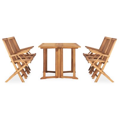 Rectangular 6 - Person 59.06"" Long Teak Dining Set -  Red Barrel StudioÂ®, DB0FCD4EE4634252984442A9383E5BC9