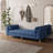 83" W Modern End Of Bed Bench, Upholstered Chaise Lounge Couch With Armrests And Pillows-775792123