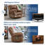 Fauteuil inclinable, chauffant et pivotant-1280628607