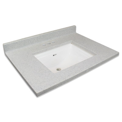 Plateau de meuble-lavabo simple 49 po Charlotte