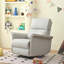 Fauteuil inclinable et pivotant à 360 ° avec anneau de traction, fauteuil coulissant pour chambre de bébé et salon, siège confortable et polyvalent
