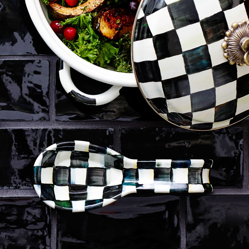 Spoon Rest, Black/White
