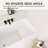 47-Inch Gloss White Acrylic Rectangle Freestanding Bathtub With  Pedestal, Equipped With Chrome Overflow And Pop-Up Drain
