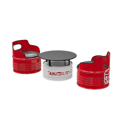 Mimose Pedestal Dining Set