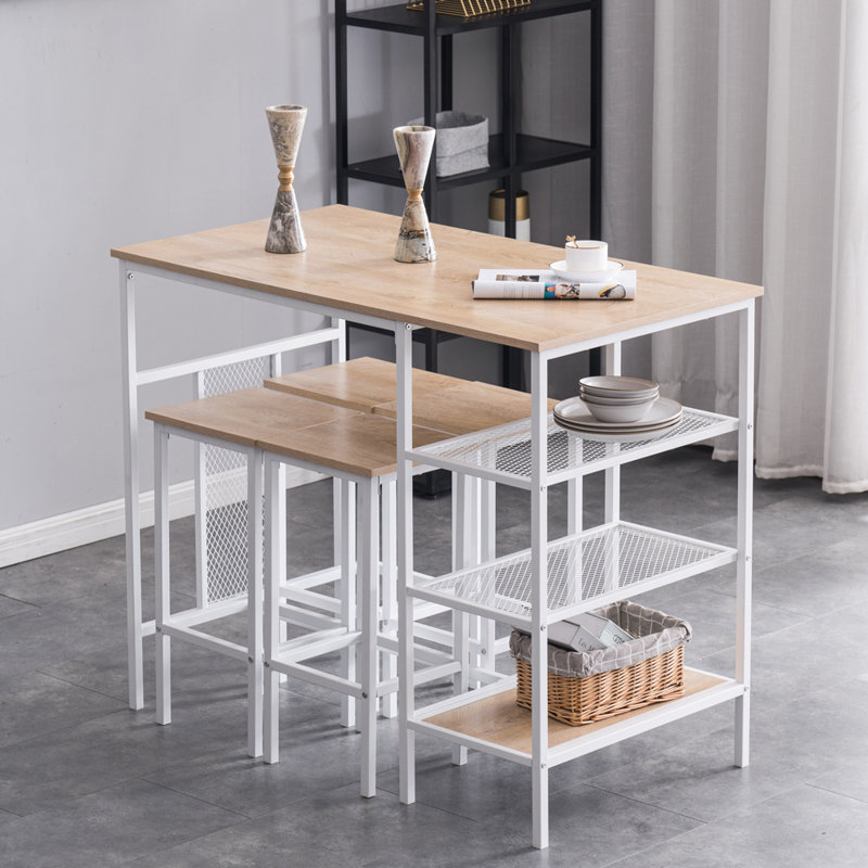 Ensemble repas, Beige, Beige, Blanc