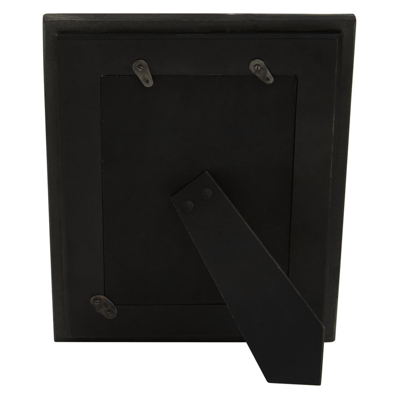 Black Picture Frame with Mat, 20cm x 25cm