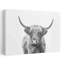 Art mural abstrait contemporain Highland Bull-129142352