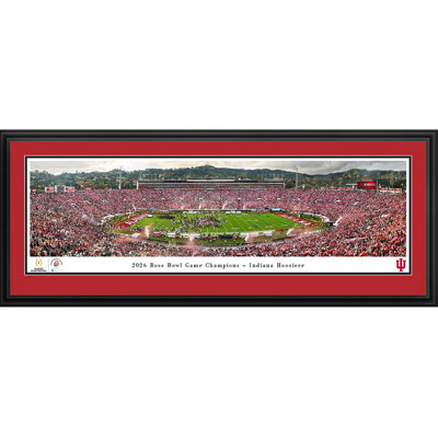 2026 Rose Bowl Champions, Indiana Hoosiers - Deluxe Frame