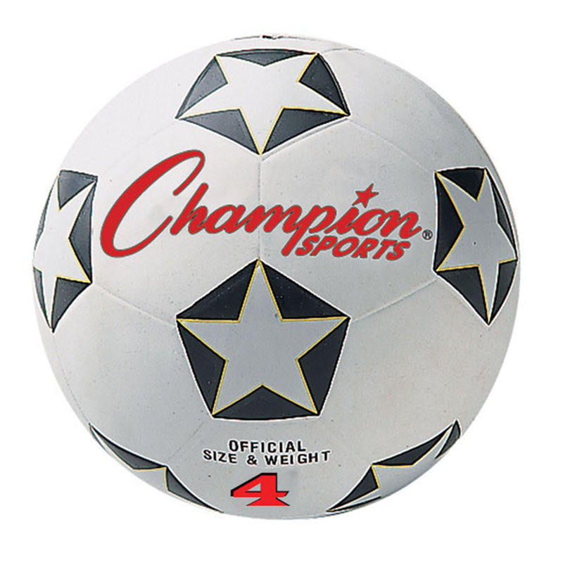 Paquet de 3 ballons de soccer en caoutchouc Champion Sports
