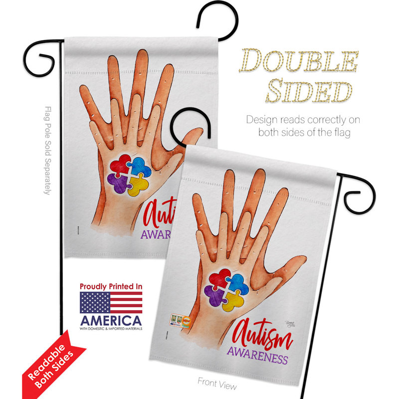 Double Sided 222'' H x 156'' W Polyester Flag Set