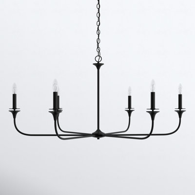 6 - Light Dimmable Classic / Traditional Chandelier
