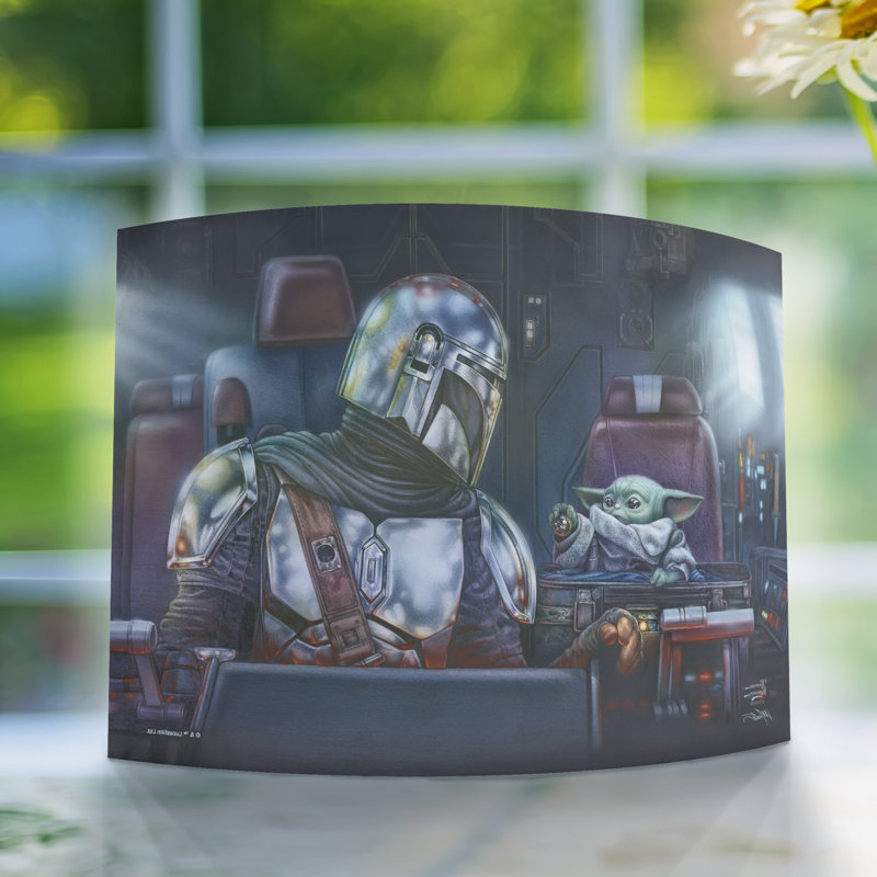 Star Wars (The Mandalorian - Two For The Road), impression acrylique incurvée