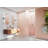 Illume 39.75 in. x 78 in. Fully Frameless Wall Hinge Shower Door-90624243