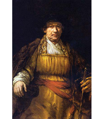 « self-portrait [7] » par rembrandt van rijn, reproduction d’art
