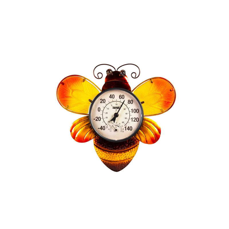 Décoration murale thermomètre d'extérieur Abaan Bee