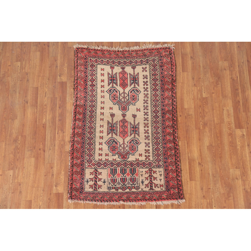 Tapis oriental géométrique 3 x 5