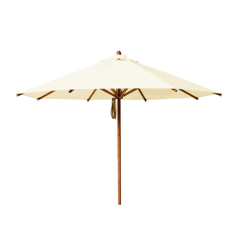 Yadira Market Parasol, Ecru, 300 cm W x 300 cm D