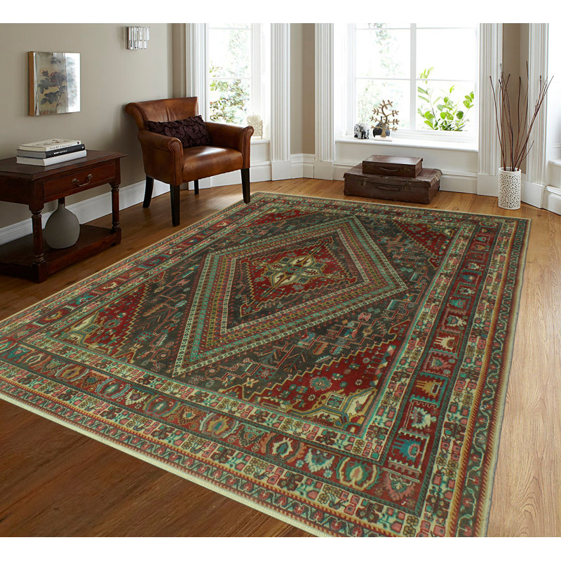 Tapis gris semi-antique Keirra