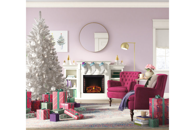 White christmas tree decorating ideas with all white christmas tree white ornaments and white lights