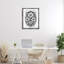 Art mural encadré en miroir avec fleurs en miroir-1770017433-1770017435