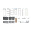 Brunonas Steel 31.5'' W 7 - Drawer Dresser