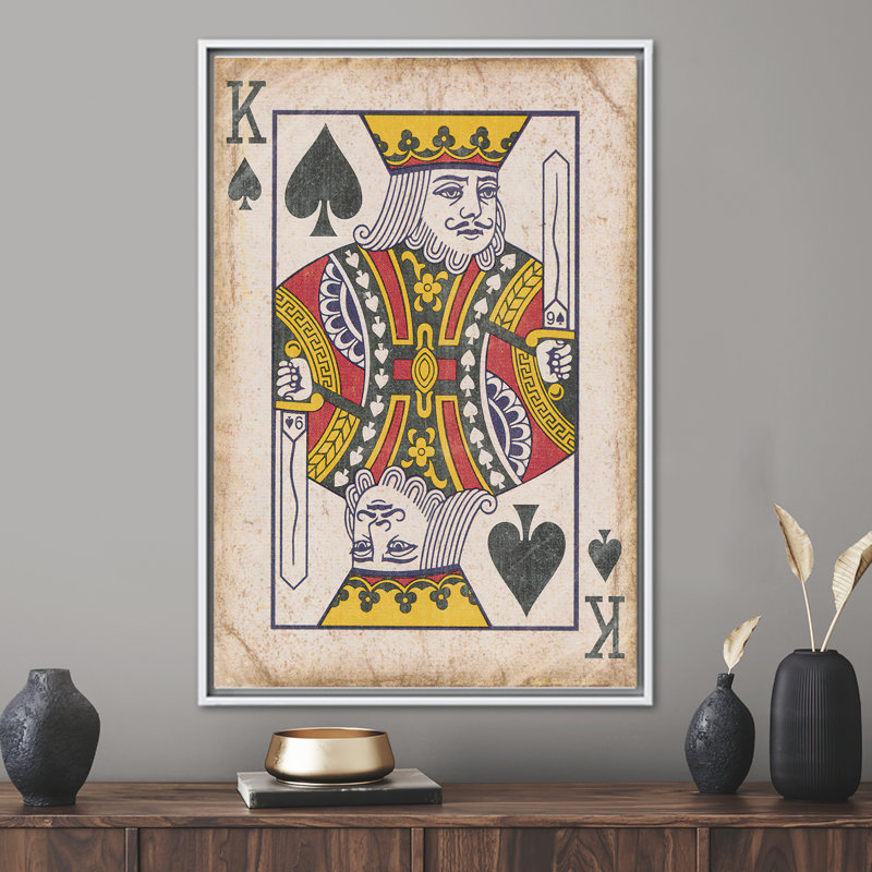 Print on Canvas, White, Framed Print without Mat, 60 cm H x 90 cm W