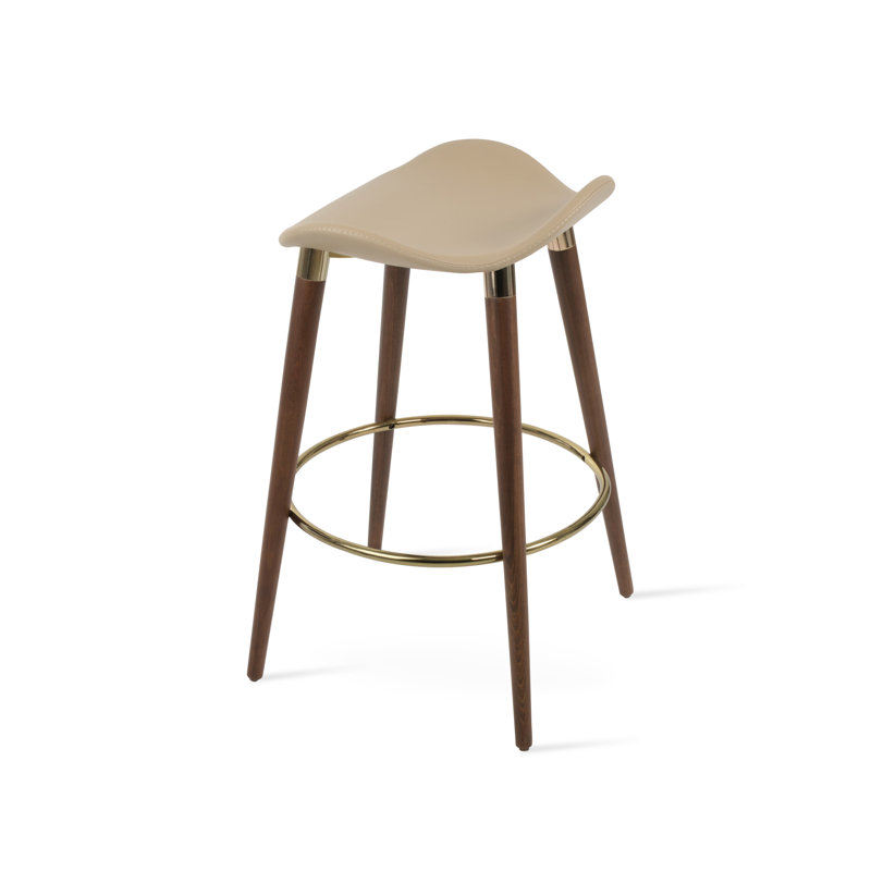 Tabouret en bois Falcon GZ, Blé, Petit tabouret (siège d'une hauteur de 22 po)