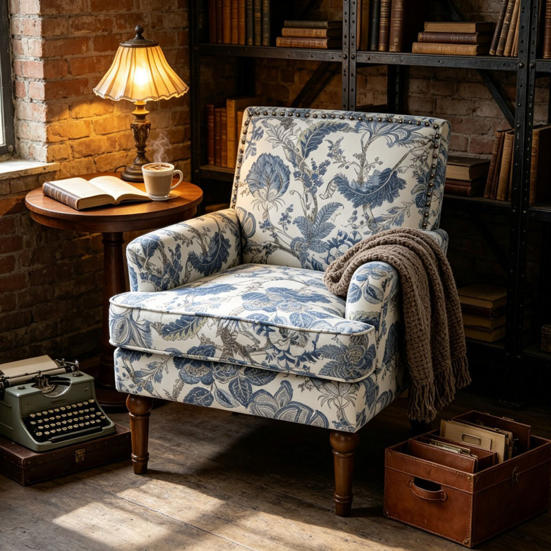 fauteuil d'appoint, Bleu