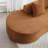 5-seat Curved Modular Boneless Sectional Couch-1978201991