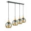 Callisto Black/gold 4-light Pendant-326690401
