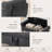 Upholstered Storage Bench End Of Bed-1877543735