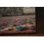 Tapis marocain coloré 6 x 10 avec motif géométrique