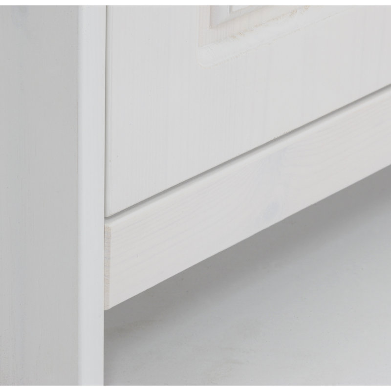 9 Pair Solid Wood Accent, White