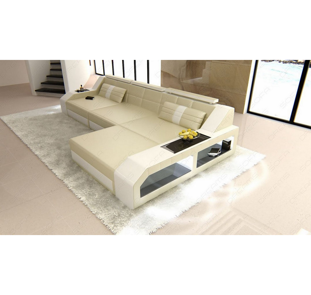 Ecksofa Arezzo Ledersofa