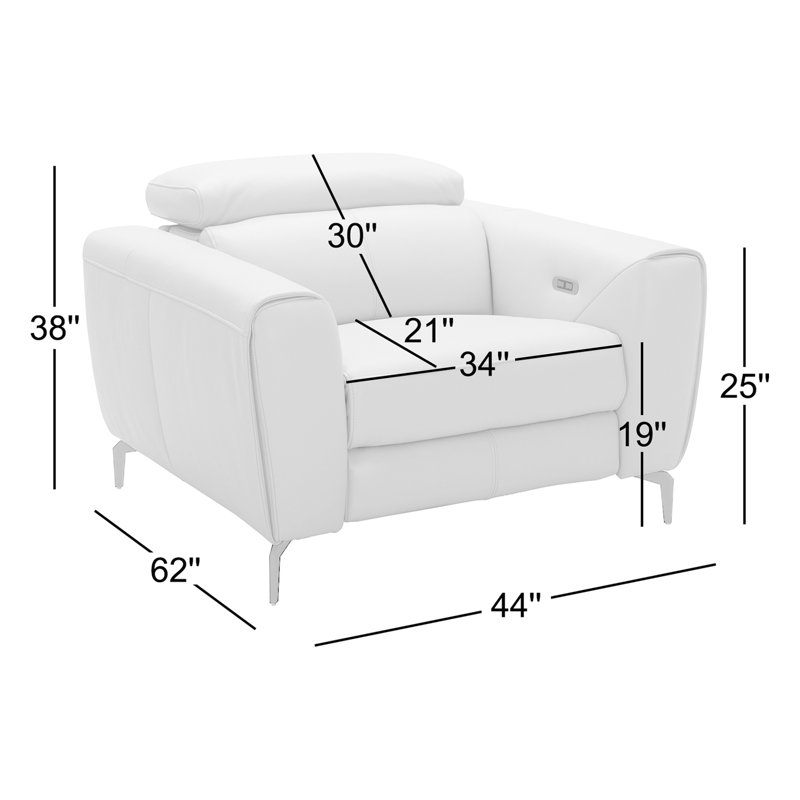 Fauteuil inclinable Rayford, Caramel