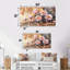 Pivoines par le chêne I - par Wall Art - décoration murale traditionnelle-398040203-398040206
