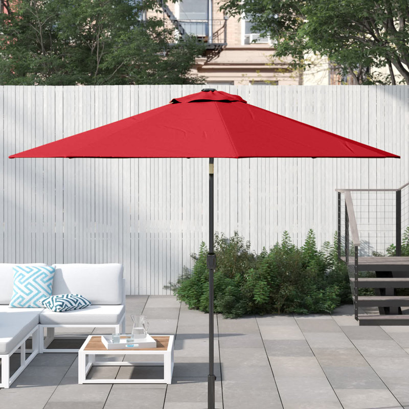 Chrisman 105'' Market Umbrella, Red