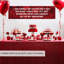 Bannières / enseignes de la Saint-Valentin