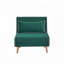 Chaise convertible en velours pliable-115641777
