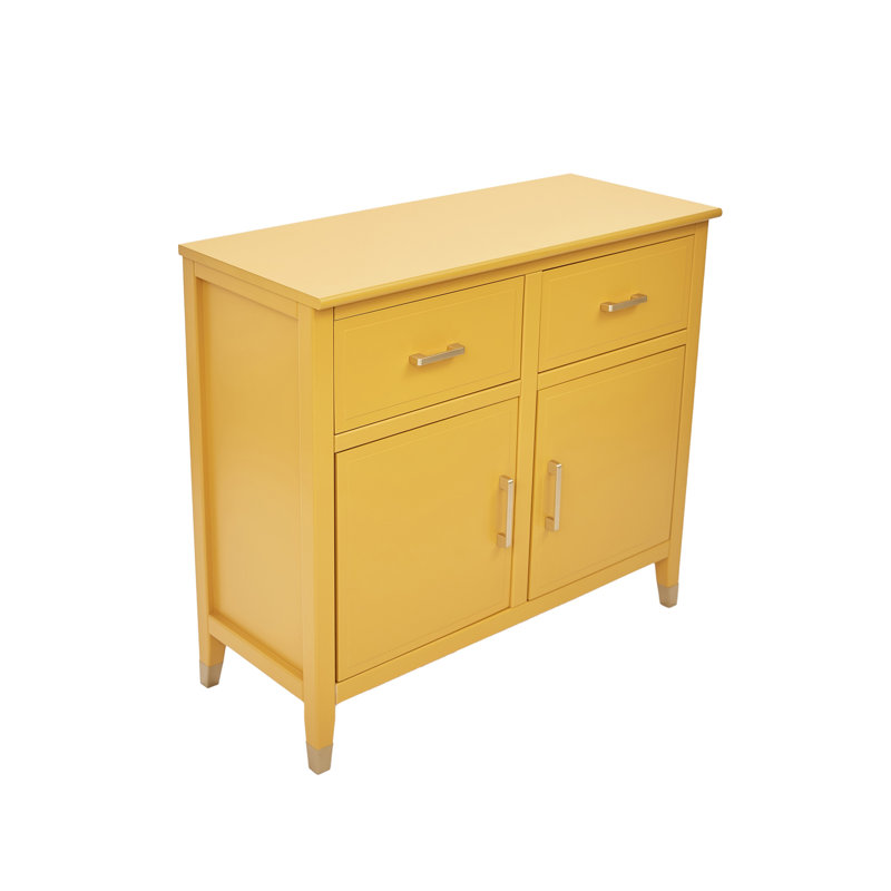 Aldena 95cm Sideboard, Mustard