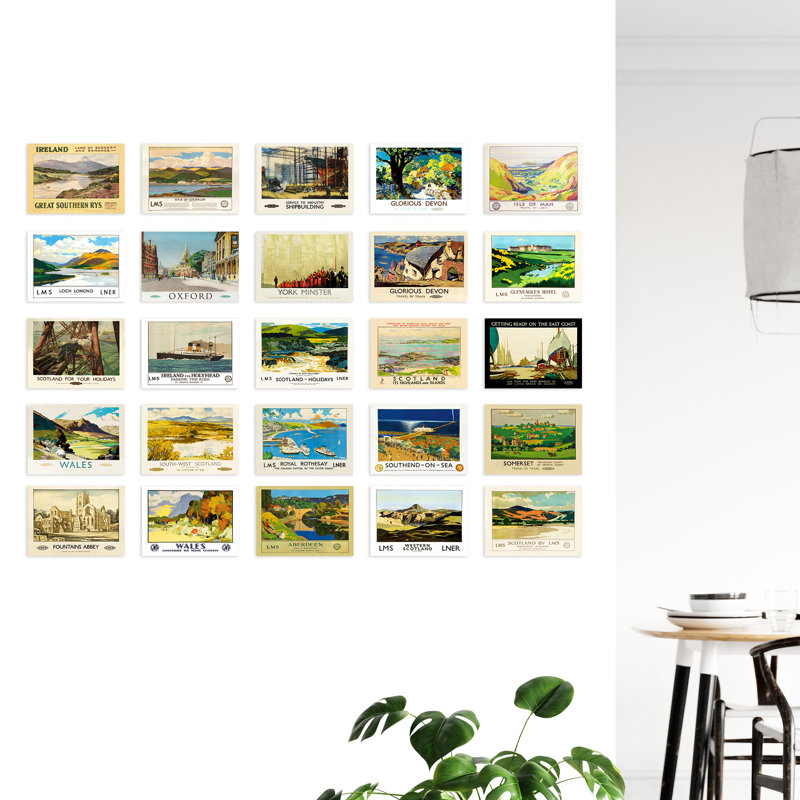 Audeliz 50 Piece No Frame Print