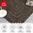 Braided Printed Texture Machine Washable Rug with Rubber Backing for Living Room Non-Slip Dining Room Rug Easy-Cleaning Floor Carpet for Bedroom-605140337