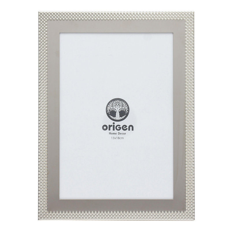 617-Marc-all Metal Picture Frame, White, 22cm H x 2cm W x 16cm D