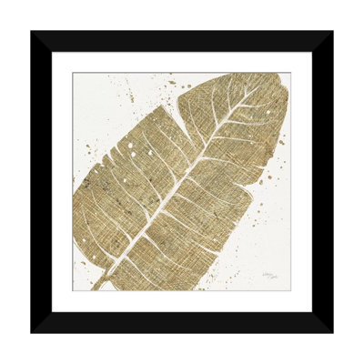 " Gold Leaves IV " by Wellington Studio