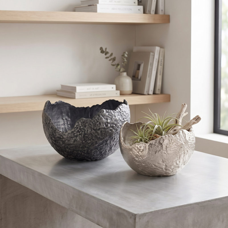 Terra Aluminum Decorative Bowl