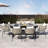 Discover Unmatched Flexibility In Alfresco Dining With Six Creatively Arranged Chairs Made Of Polyester Woven Tape And A Table That Expands From 62.9 To 82.6 Inches To Suit Any Occasion.