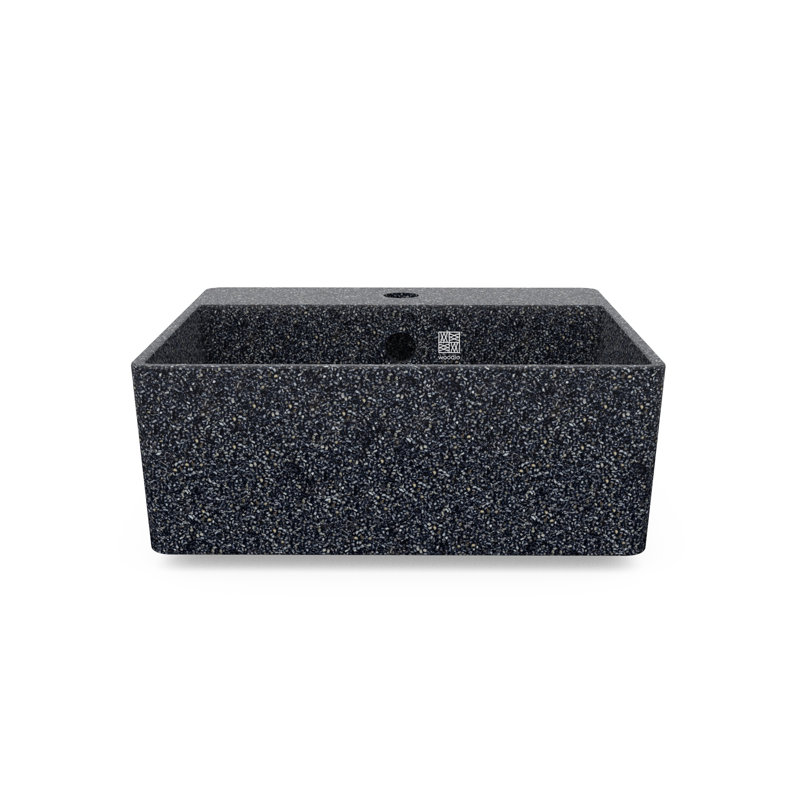Cube40 15.75'' L Bathroom Sink, Stone