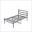 Metal Platform Bed Frame With Headboard