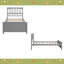 Lit plateforme en bois-1001194484