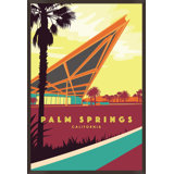 Palm Springs Technicolor 1 Print by Christopher Kennedy